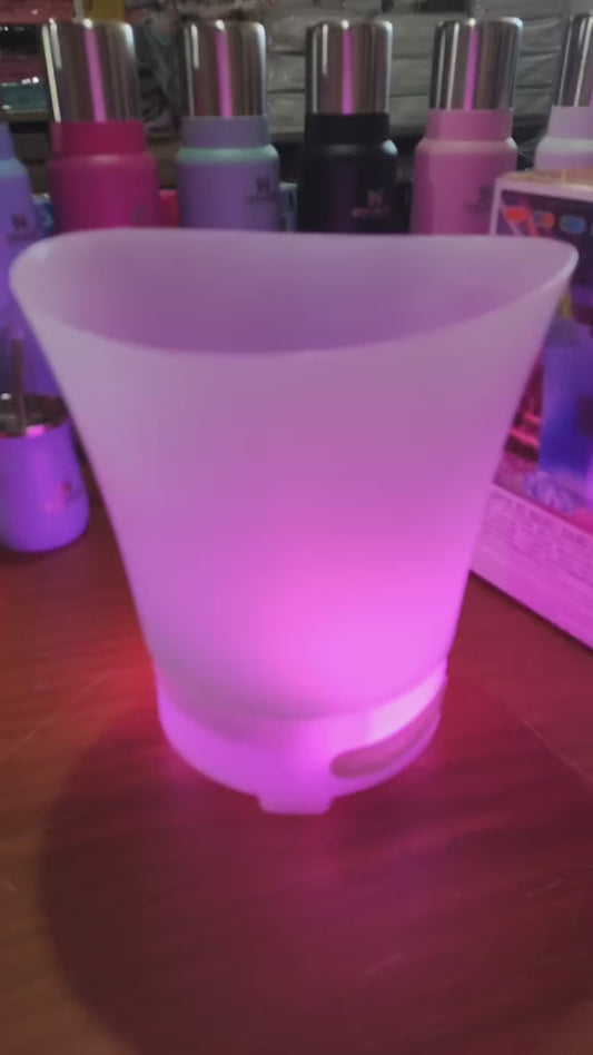 Seau à Glace avec Haut-Parleur LED - Élevez vos Fêtes 7L