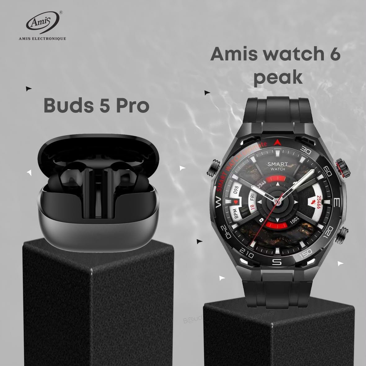 SmartWatch UltimaX™ – L'élégance connectée à votre poignet