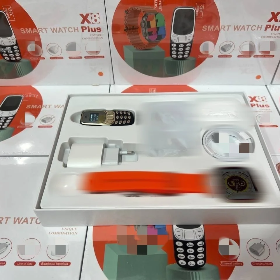 X8 Plus Smart Watch – Le Coffret High-Tech Ultime 🔥