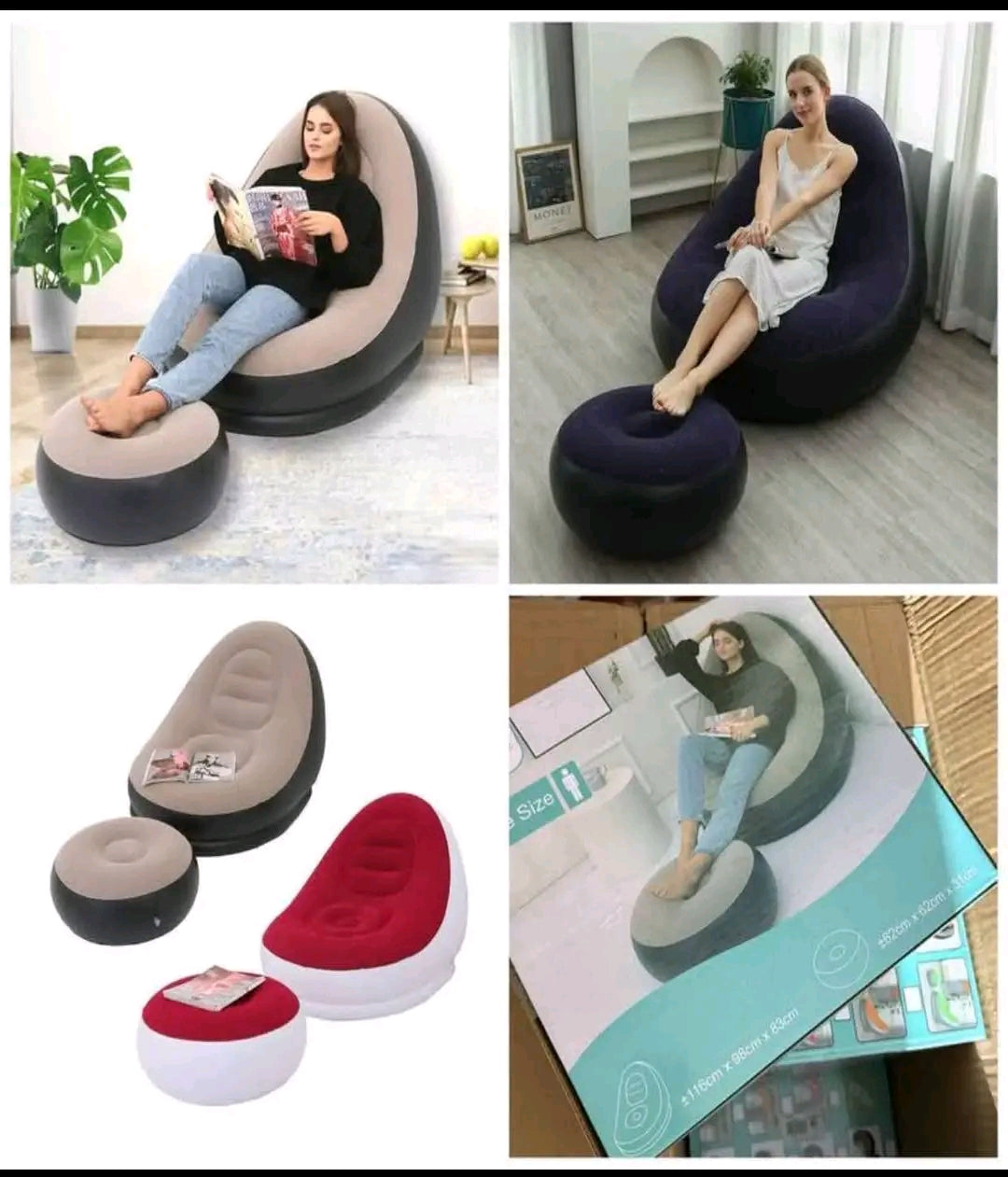 Fauteuil gonflable