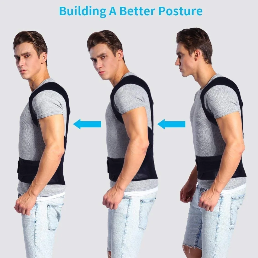 Correcteur de Posture ProFlex™ – Dites Adieu aux Douleurs du Dos !