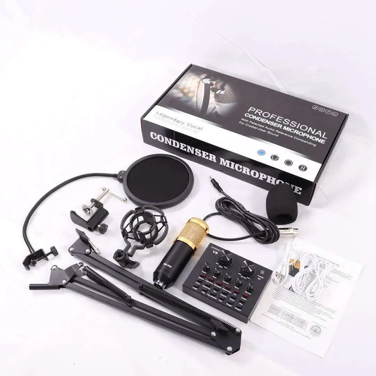 🎙️ Kit Micro Pro V8 – Le Pack Complet des Créateurs de Contenu ! 🎧🔥