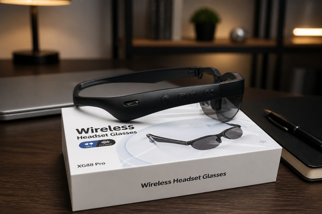 🕶️ Lunettes Bluetooth XG88 Pro – Style et Musique sans Fil !