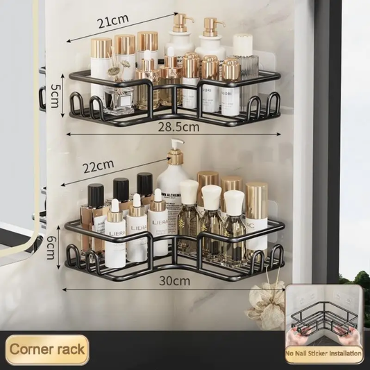 Étagère Murale Premium 5 en 1 pour Salle de Bain
